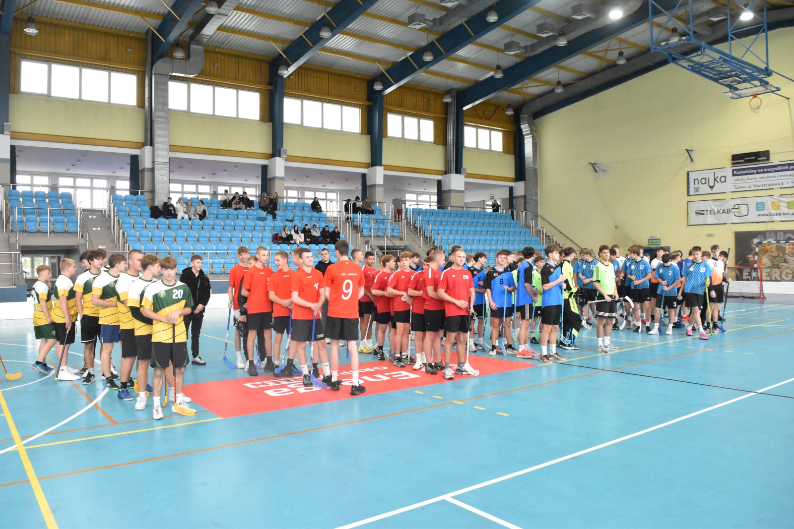 Powiatowa Licealiada w unihokeja chłopców – fotorelacja