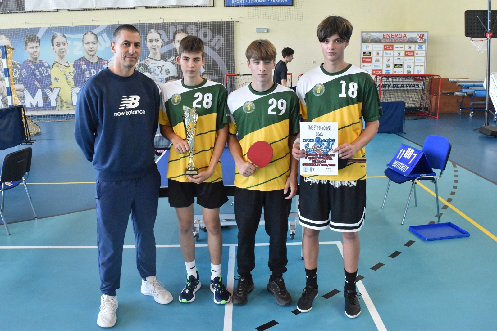 Powiatowe rozgrywki w tenisa stołowego 2025