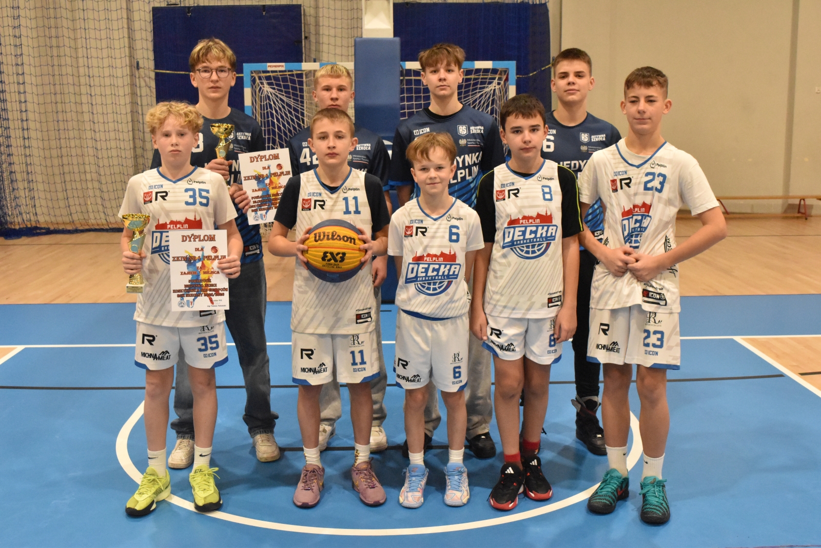 Dzieci i młodzież szkolna grała w kosza 3×3 o mistrzostwo Powiatu Tczewskiego