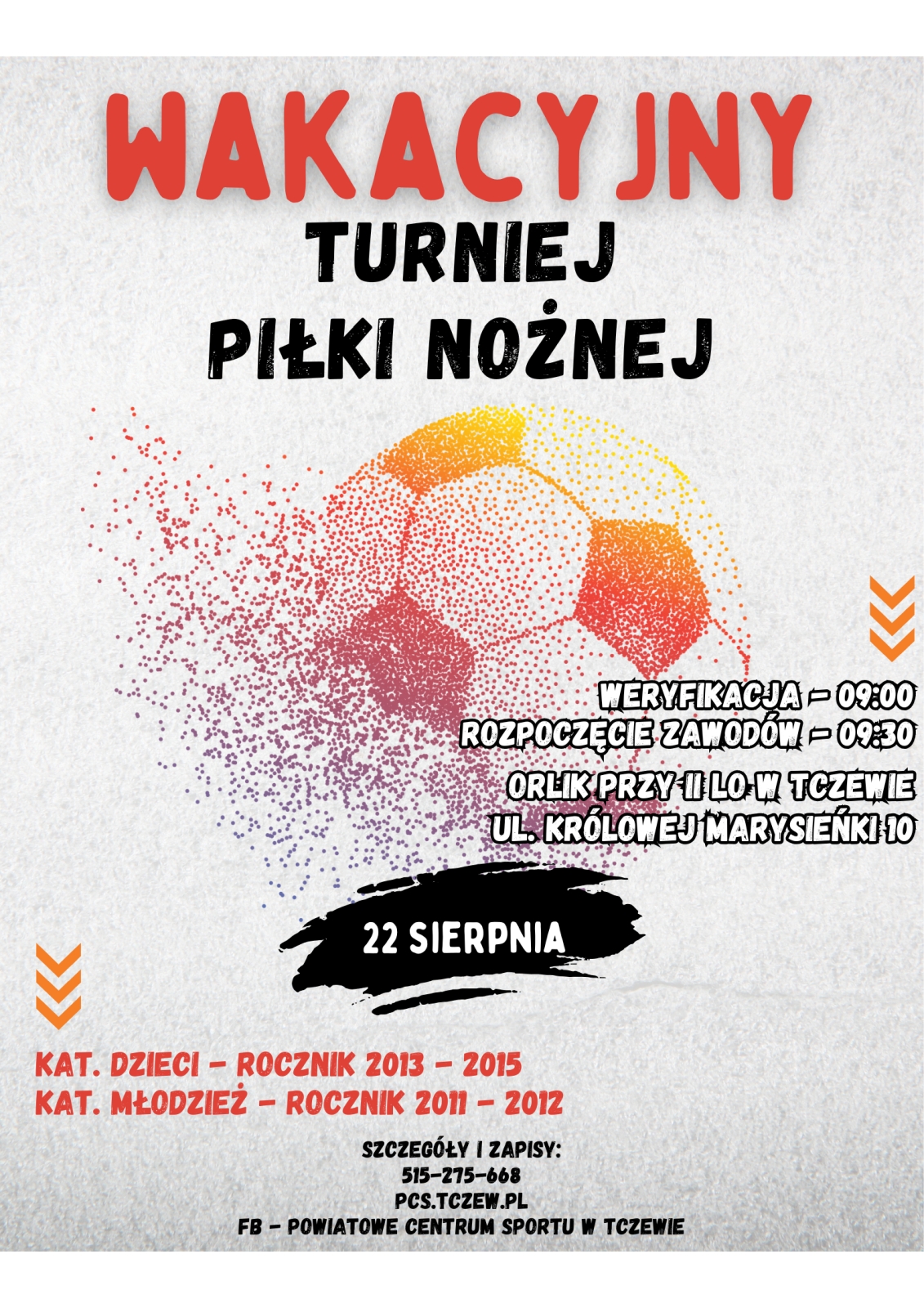 Wakacyjny Turniej Piłki Nożnej 2026